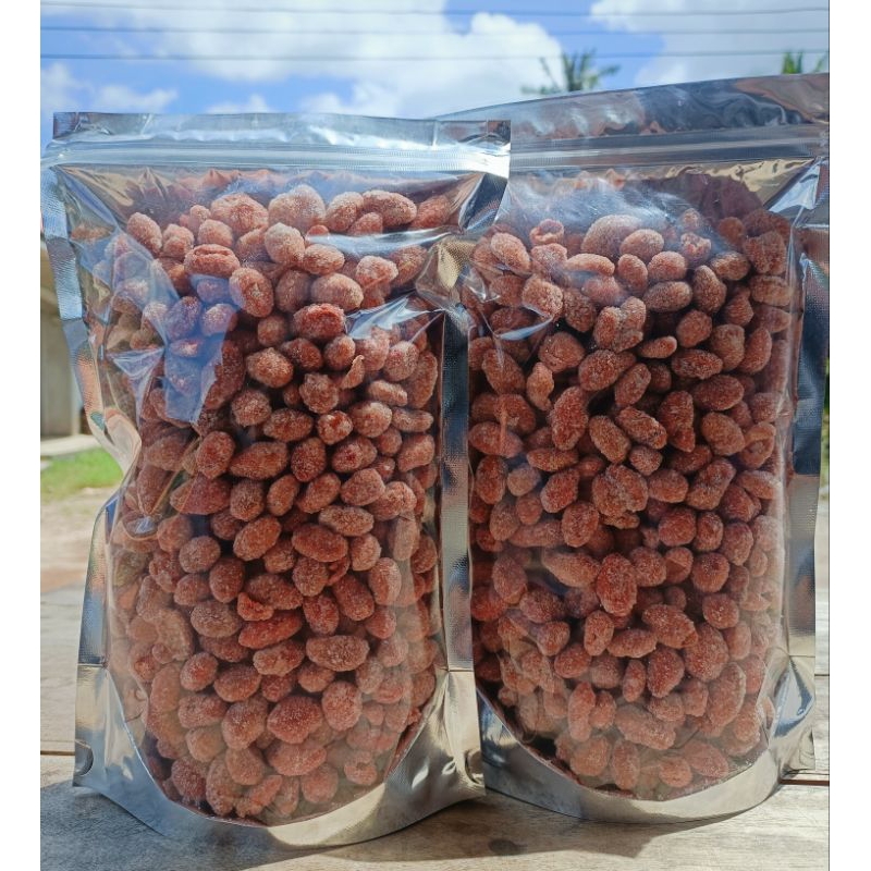 โปร1แถม1ลูกหยีฉาบไร้เมล็ดรวม2ถุง500กรัม