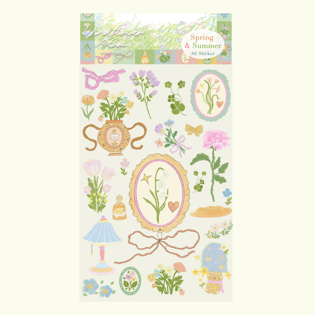 สติกเกอร์ Sticker A6 Spring&Summer