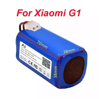 Battery แบตเตอรี่หุ่นยนต์ดูดฝุ่น For Xiaomi Mijia Mi G1 เครื่องดูดฝุ่นอัตโนมัติ Battery Li-ion 2600mAh 14.4-14.8V Japan