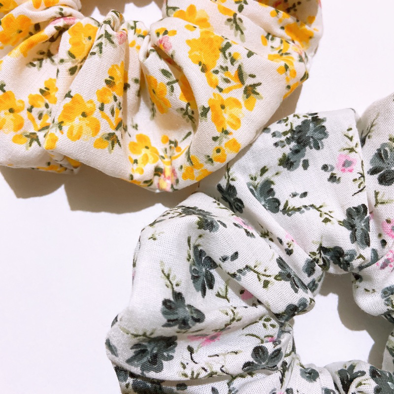 ✿NEW✿Sweet floral✿ ยางรัดผมโดนัท ลายดอกไม้ - รูปที่ 7