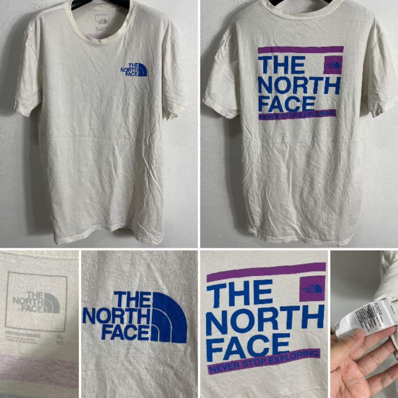 The north face เสื้อยืดมือสองแท้💯