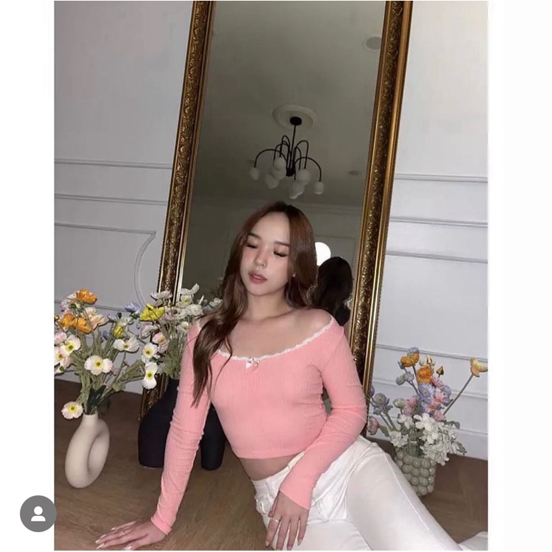 มือ1 ห้อยป้าย🎉 Duex studio สีชมพู