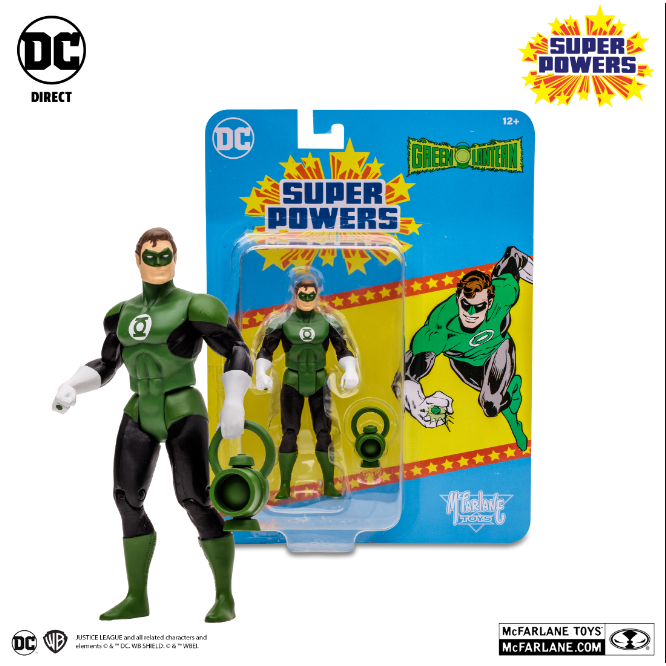 McFarlane Toys : SUPER POWERS WV6 GREEN LANTERN (HAL JORDAN) 15783