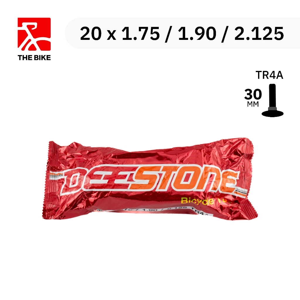 Deestone ยางในจักรยาน ขนาด 20 x 1.75 / 1.90 / 2.125 TR4A