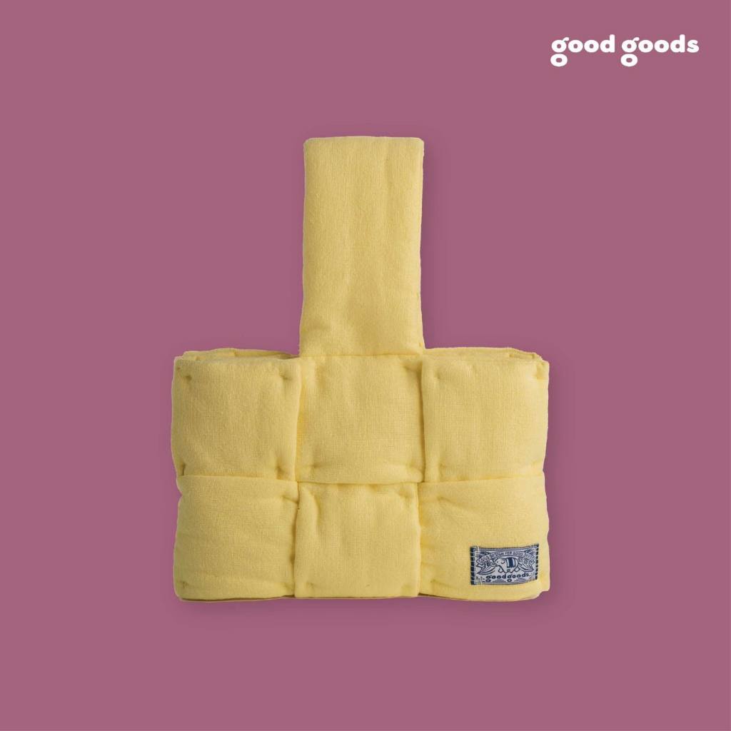 กระเป๋าถือผ้าฝ้าย Good Goods