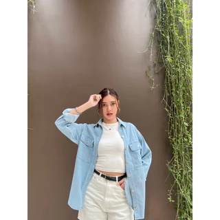 เสื้อเชิ้ตยีนส์สั่งตัด ผ้าญี่ปุ่น Nammon Jeans c05-c06