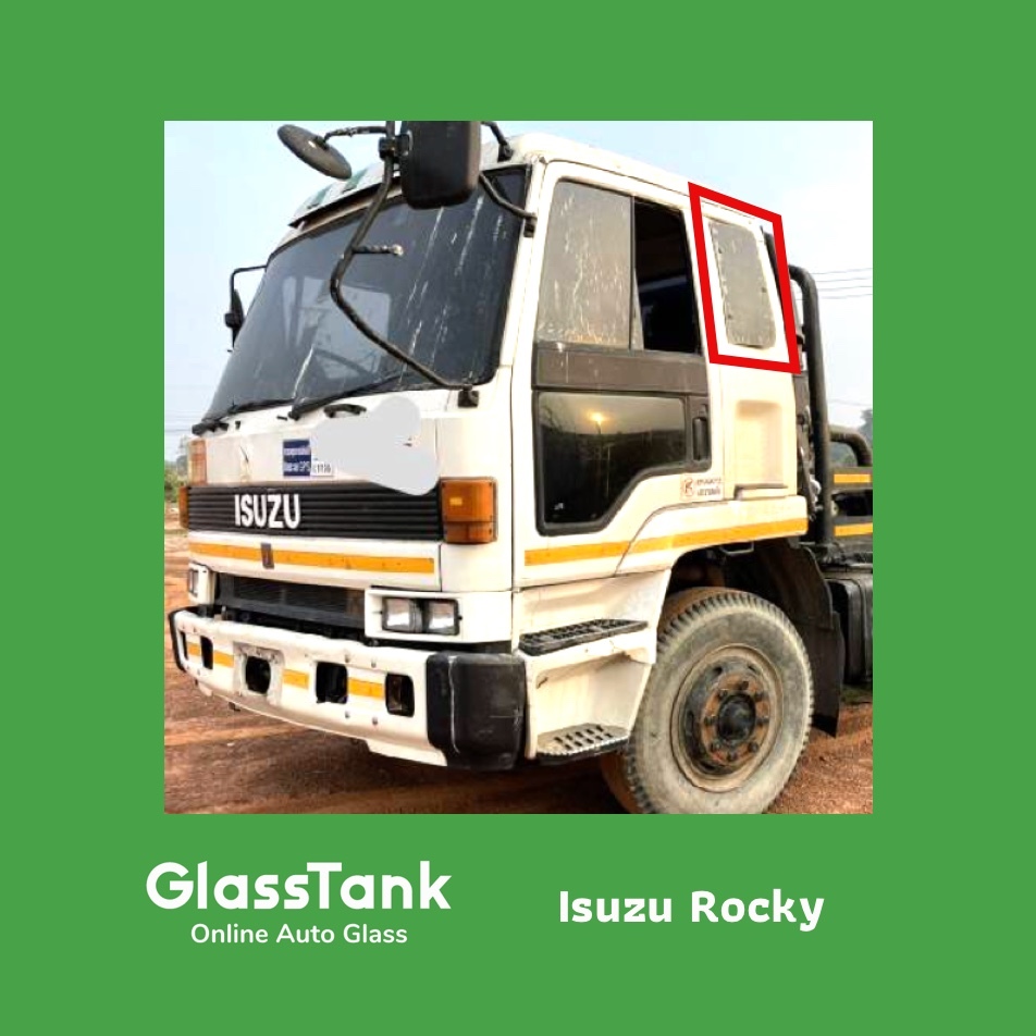กระจกแคป ISUZU Rocky อีซูซุ ร็อคกี้ กระจกรถสิบล้อ กระจกรถบรรทุก - รูปที่ 2