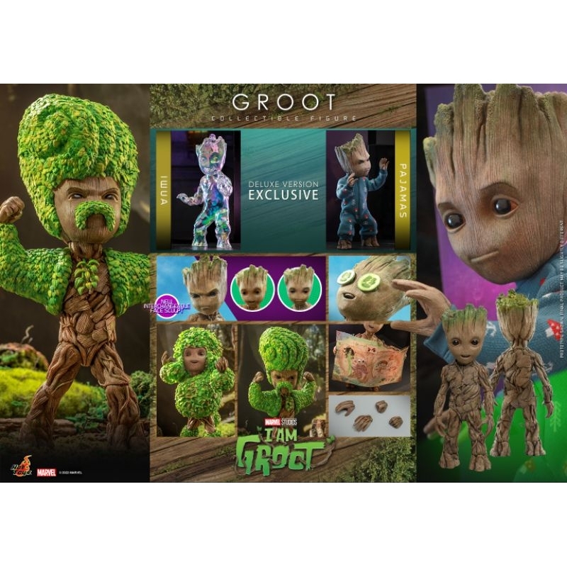 Hot Toys TMS089 1/6 I Am Groot - Groot (Deluxe Version)
