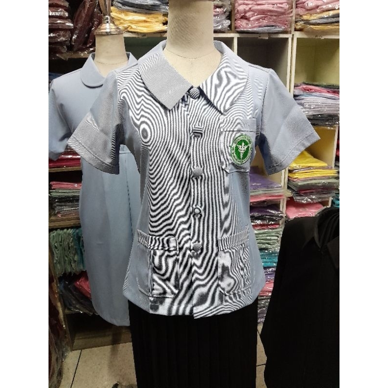 เสื้อกระทรวงสาธารณสุข เสื้ออนามัยคอบัวแหลม