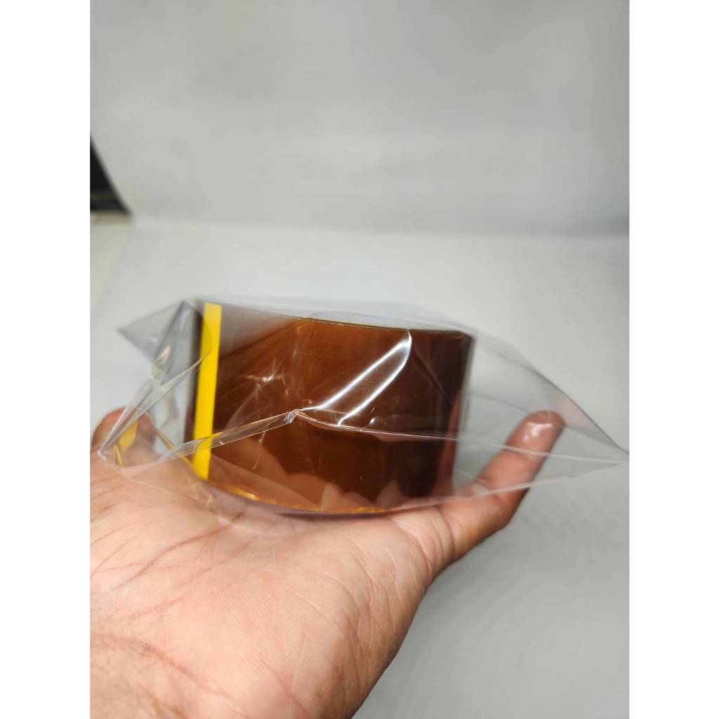 เทปทนความร้อนสูง 260 องศา Kapton Polyimide Tape ขนาด 10-50 mm. ยาว 33 m. ออกบิลเงินสด และใบกำกับภาษีได้