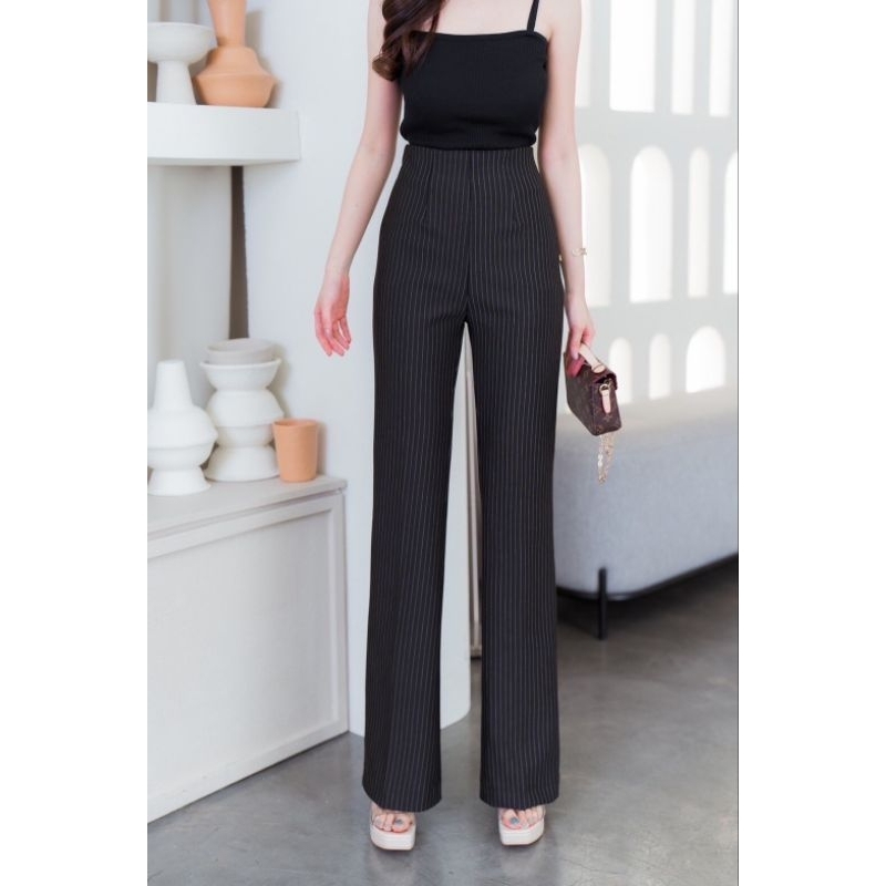 🧵ขาม้าลายริ้ว ผ้าโรเชฟนำเข้าผ้าหนายืดหยุ่น✨️🧶🔥🔥ราคา 299 บาทเท่านั้นนนน🔥🔥 - รูปที่ 6