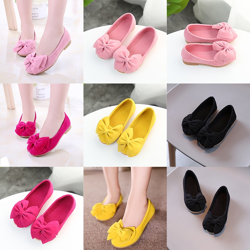 รองเท้าคัชชู สีพื้น พื้นนิ่ม ใส่สบาย สำหรับผู้หญิง รุ่น