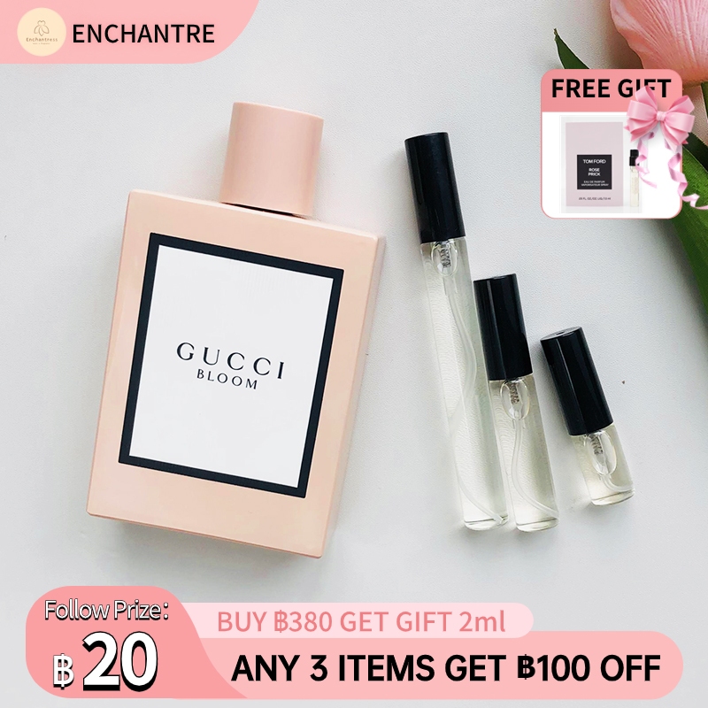 น้ำหอมแท้ 100% Gucci Bloom EDP 2ml/5ml/10ml น้ําหอม แท้ น้ำหอมติดทนนาน