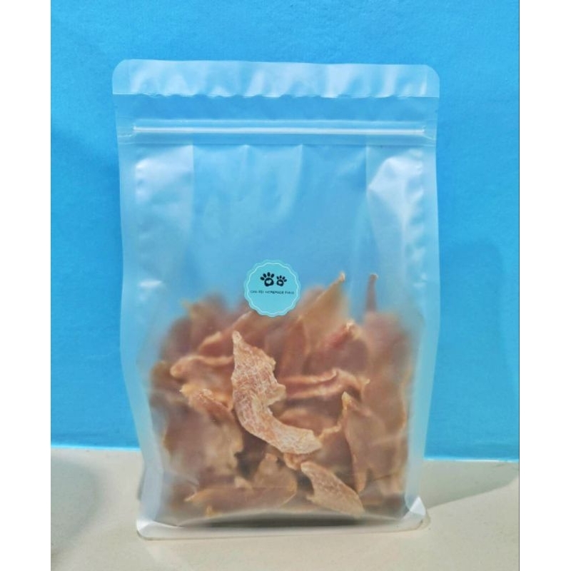 อกไก่อบแห้ง (แผ่นชิ้นเล็ก) ขนาด 300g
