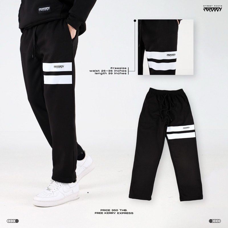 ZEROBOY - “กางเกงขายาว Zeroboy ผ้าสำลี”