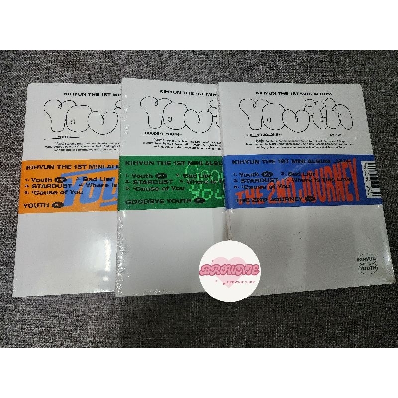 พร้อมส่ง Kihyun - YOUTH the 1st mini album