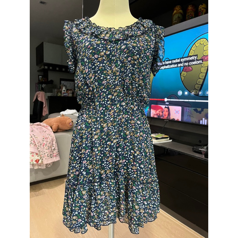 เดรส Ep ลายดอกไม้ ไซส์ M