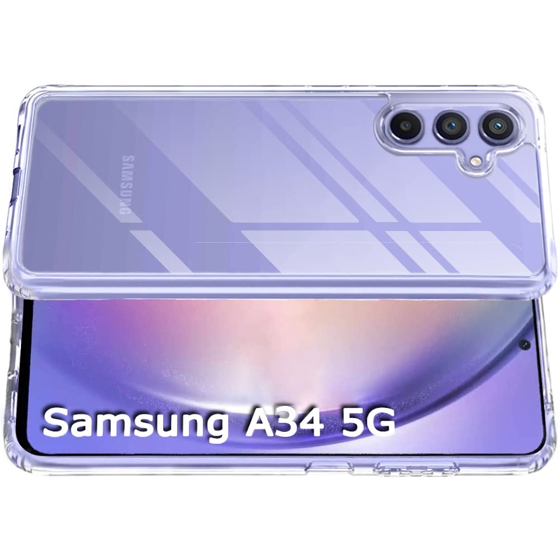 เคสใส Samsung Galaxy A34  5G กันกระแทก กันการขูดขีด