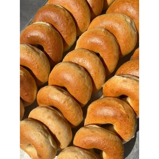 Value Box Set Sourdough Bagel (Plain) เบเกิลยีสต์ธรรมชาติ ยกลังสุดคุ้ม!!! 30 ชิ้น
