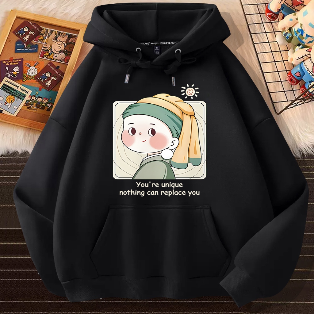 L603 เสื้อฮู้ดแขนยาวลายแฟชั่นสวย..มี7สีหลายไซส์เลือกได้(S-3XL)