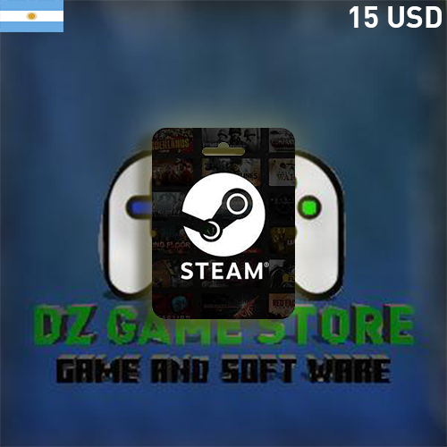 Steam Wallet 15 USD Argentina