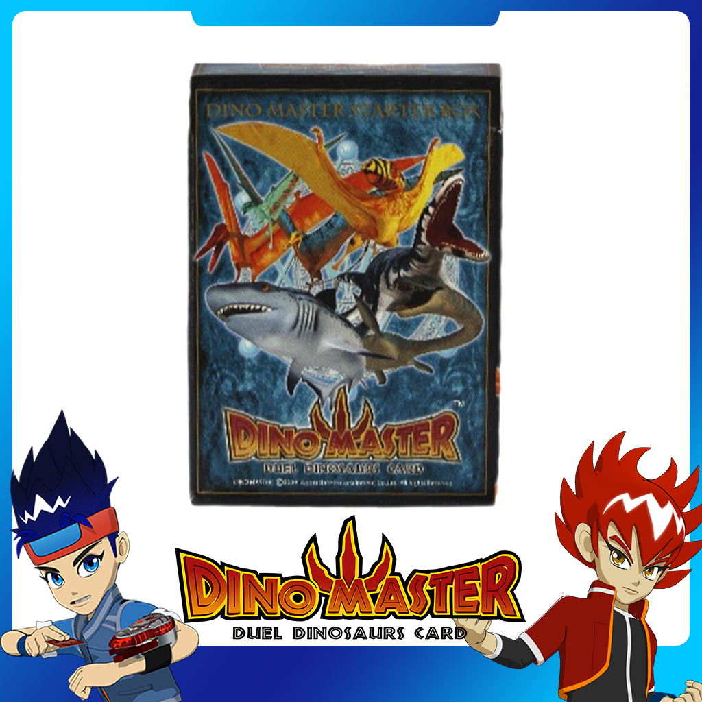 การ์ดไดโนมาสเตอร์ เผ่าน้ำ Card Dinomaster Starter Box