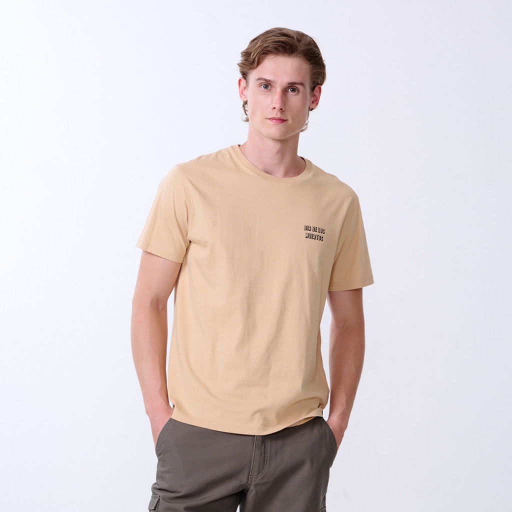 Khaki Bros. - คาคิ บรอส - Round neck T-shirt - เสื้อยืดคอกลม - KM24K008