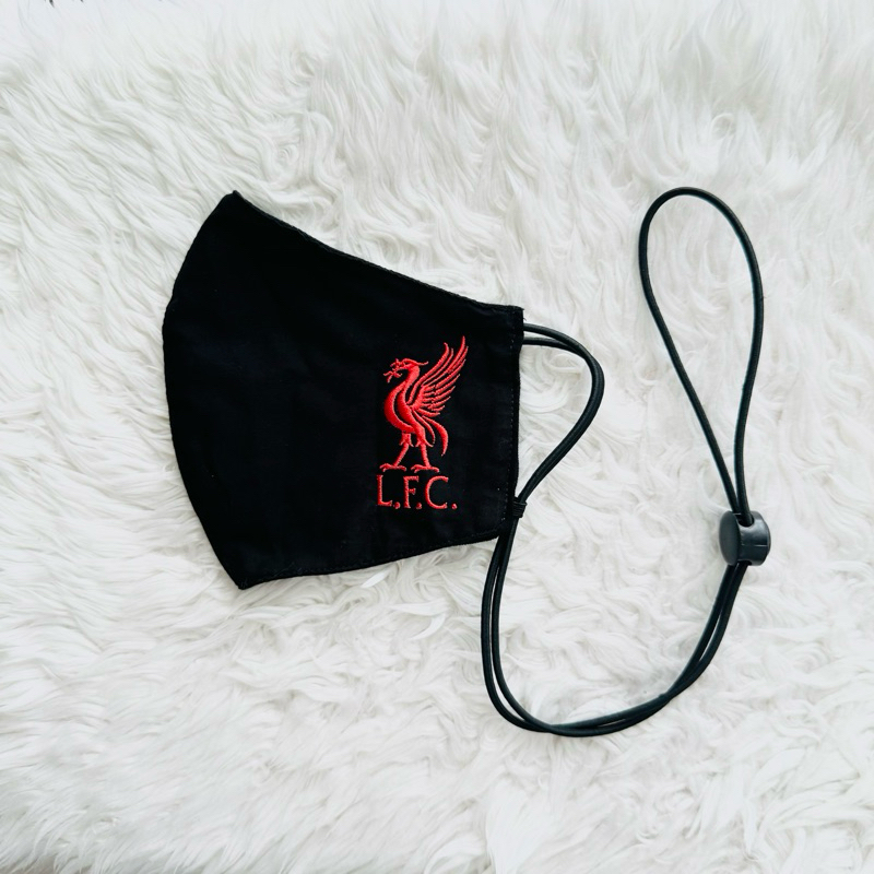 Liverpool‼️[กรอง3 ชั้น]‼️หน้ากากอนามัย ลิเวอร์พูล กันฝุ่น PM2.5 สายคล้องคอ งานปัก ระบายอากาศดี กรอง3ชั้น แมส face mask ราคา ถูกที่สุด ดีลบีเคเค แกลเลอรีภาพที่ 6