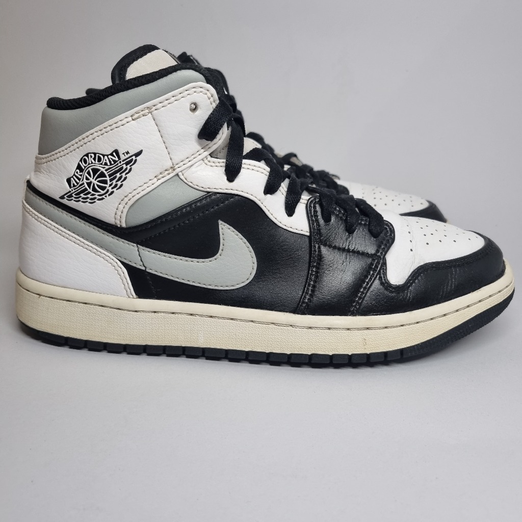 Jordan 1 Mid White Shadow มือ2 สภาพดี แท้ 100%