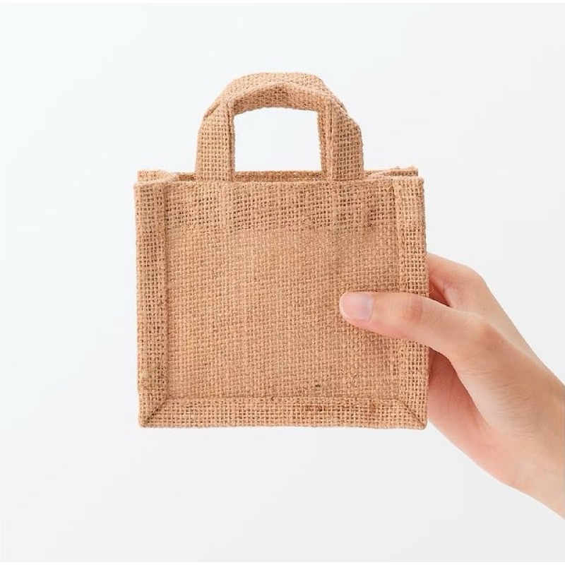 พร้อมส่ง/สินค้าใหม่!!! กระเป๋าปอกระเจามูจิ Muji Jute Bags