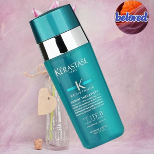 Kerastase Resistance Serum Therapiste 30 ml เคเรสตาเซรั่มเธอร์ราพิส ใส่ก่อนเป่าไดร์ ฟื้นบำรุงผมแตกปลายให้กลับมีชีวิตชีวา