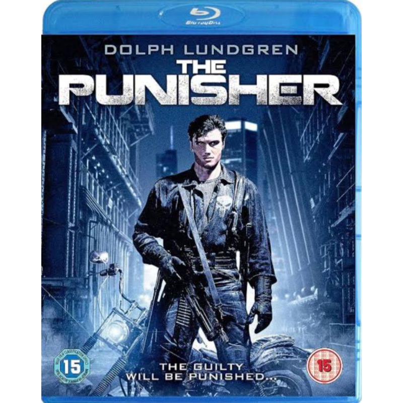 Blu-ray ซองกระดาษ สกรีนแผ่น THE PUNISHER (1989)