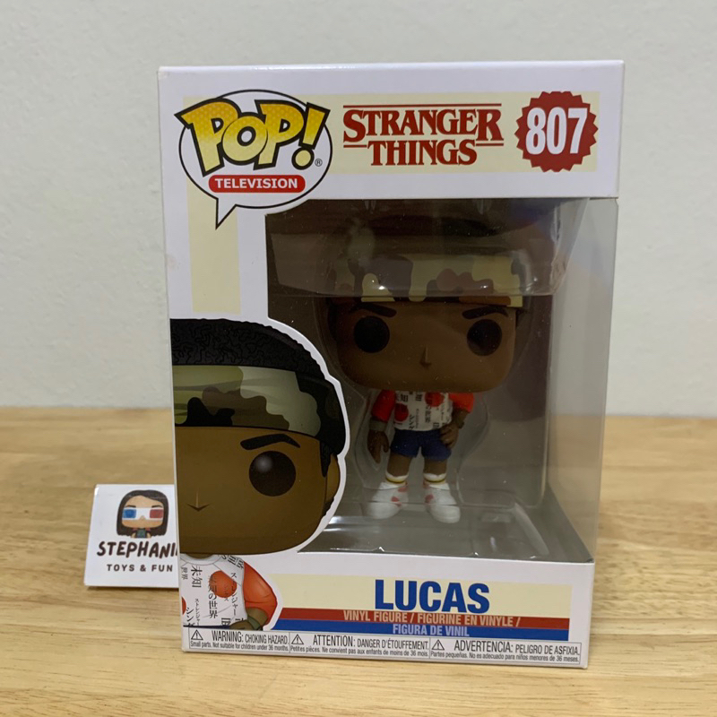 [Box 90%] Funko POP! Television : Stranger Things - Lucas (807)