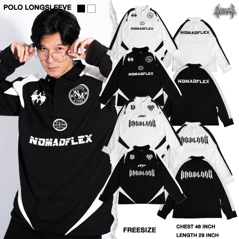 NOMAD // LONG SLEEVES แขนยาว POLO SHIRT