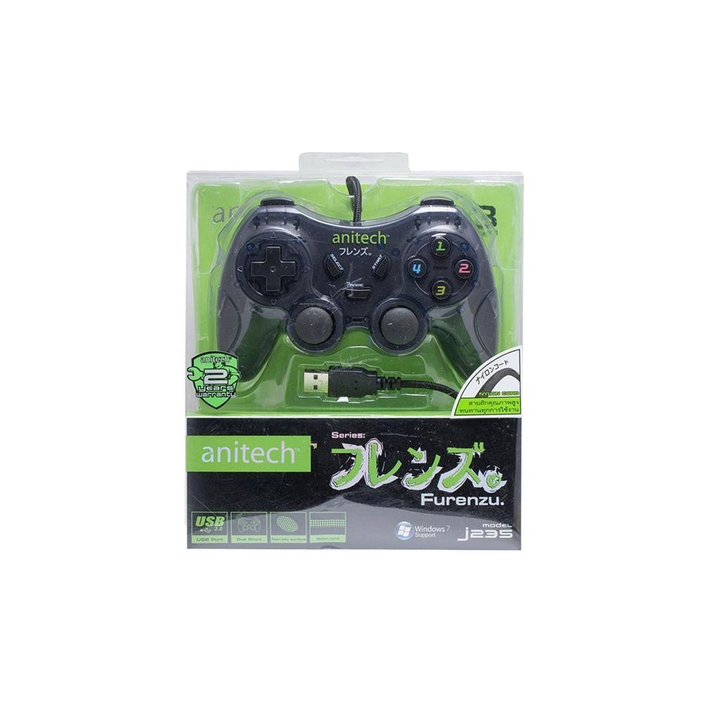 จอยเกมมิ่ง สำหรับคอมพิวเตอร์ ANITECH J-235 Gaming Joy Controller