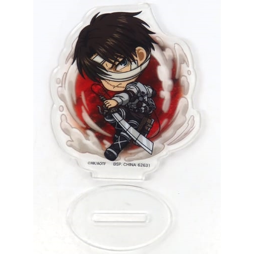 🇯🇵💯 Levi Acrylic Stand Kyun Chara Illustrations Ichiban Kuji Attack on Titan ~In Search of Freedom~"