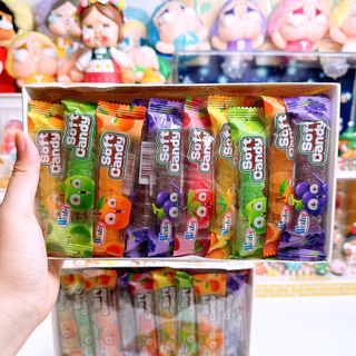 เยลลี่ผลไม้ 5 รส เคลือบน้ำตาล 1 เเพค 30 ชิ้น