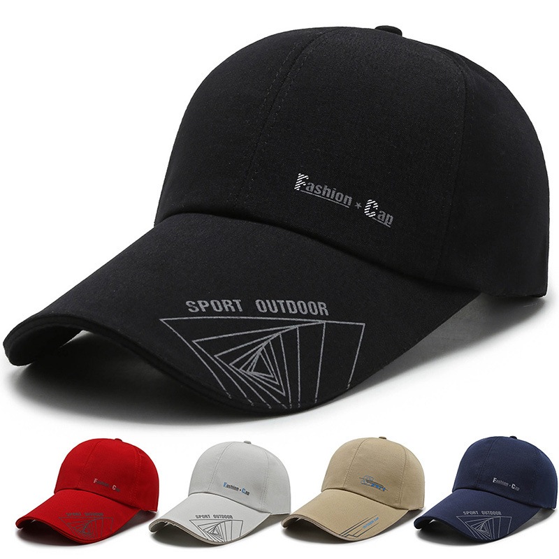 หมวกแก๊ปเบสบอล ปัก Fashion Cap (มี 4 สี) หมวกแก๊ป หมวกกันแดด หมวกกีฬา