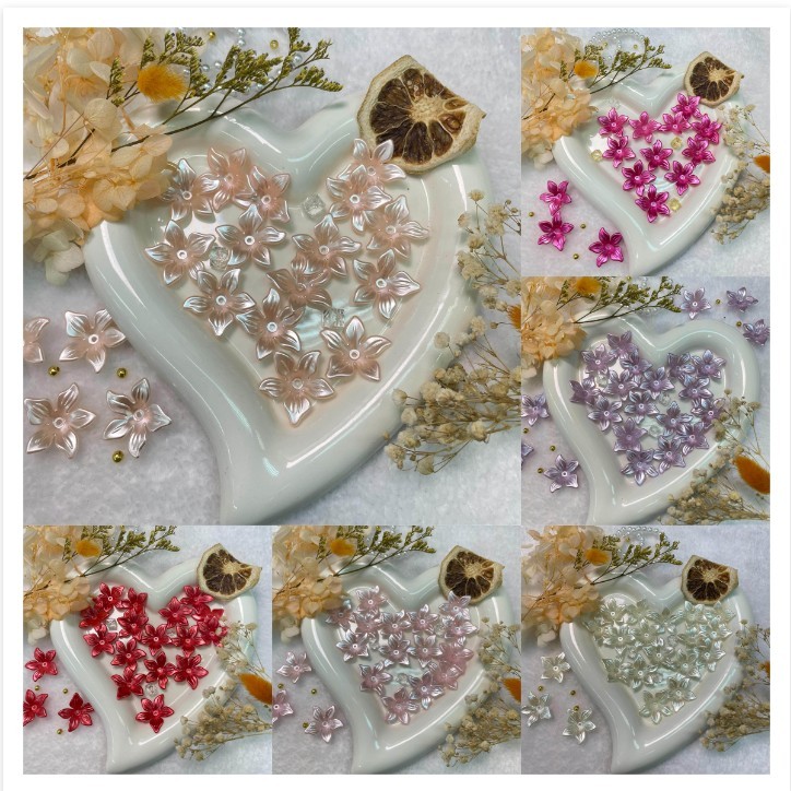 ดอกปีบมุกบาน งานฝีมือ หลากสีพร้อมส่ง สามารถนำไปทำเป็น DIY  ได้ อุปกรณ์เสริมงานฝีมือ