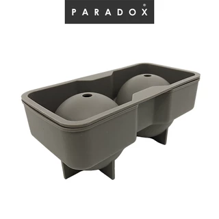 Paradox : พิมพ์น้ำแข็งกลม 2 ช่อง เส้นผศ.ต่อน้ำเเข็ง 1 ลูก 6 ซม Ice ball mould-2 balls BB Z1009(SBRO)
