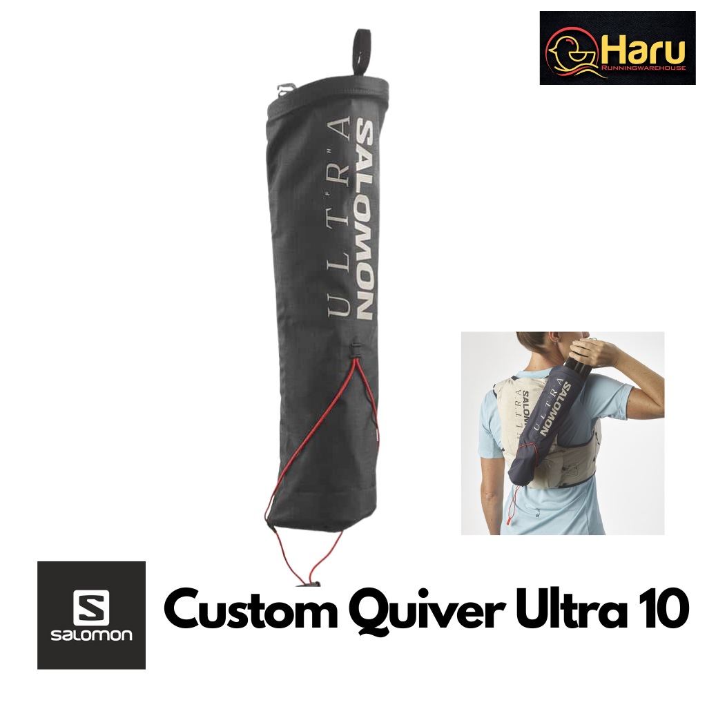 SALOMON Custom Quiver  Ultra 10 Pole :ถุงเก็บไม้โพลสำหรับเป้น้ำ Salomon Ultra 10