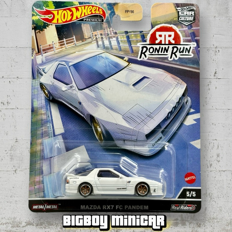 Hot Wheels Premium - MAZDA RX7 FC PANDEM ล้อยาง