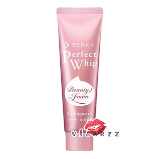 (ฉลากไทย) Shiseido Senka Perfect Whip Foam / Fresh / White Clay / Whip White / Collagen / Berry / Acne / Vit C / Cica