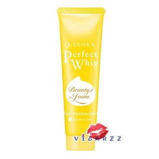 (ฉลากไทย) Shiseido Senka Perfect Whip Foam / Fresh / White Clay / Whip White / Collagen / Berry / Acne / Vit C / Cica