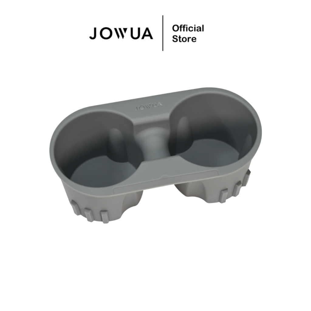 เคสที่วางแก้วน้ำในรถ Jowua - Cup Holder and Rear Seat Coaster [Grey, Black]