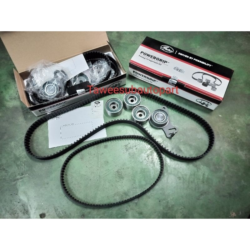 ชุดสายพานราวลิ้น+ลูกรอก (6ชิ้นชุด) TRITON 2.5COM 4D56/16V KA4T KB4 TCK-1602N GATES TIMING BELT