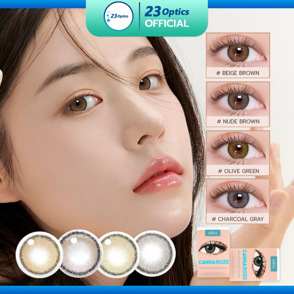 i-DOL LENS รุ่น CANNAROZE คอนแทคเลนส์สี รายปี idollens!!