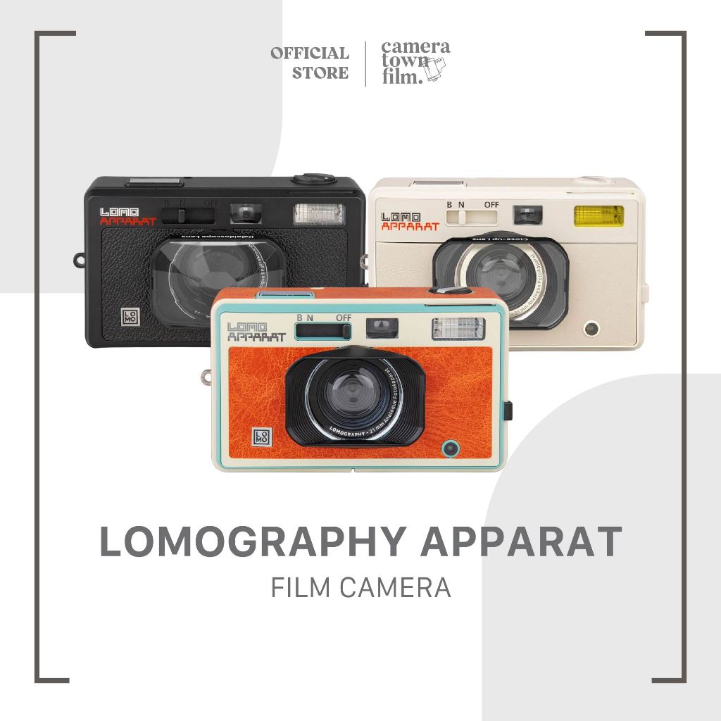 กล้องฟิล์ม LOMOGRAPHY APPARAT 35MM. FILM CAMERA