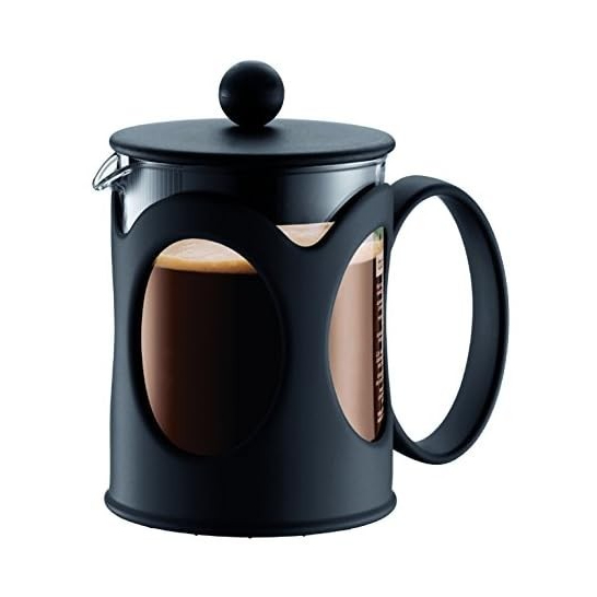 [HOT] BODUM Coffee Maker Coffee Press Kenya Kenya เครื่องชงกาแฟเฟรนช์เพรส 500 มล. กรองสเตนเลส สีดํา แก้วบีกเกอร์ กาแฟแช่ [ของแท้] [จากญี่ปุ่น]
