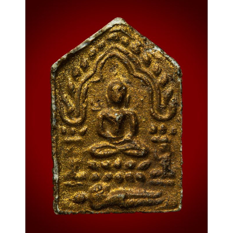 พระขุนแผนพรายกุมาร หลวงปู่ทิม อิสริโก วัดละหารไร่ พิมพ์เล็ก ทาทองบรอนส์ ยุคต้น ขุนแผน พรายกุมาร สวย 
